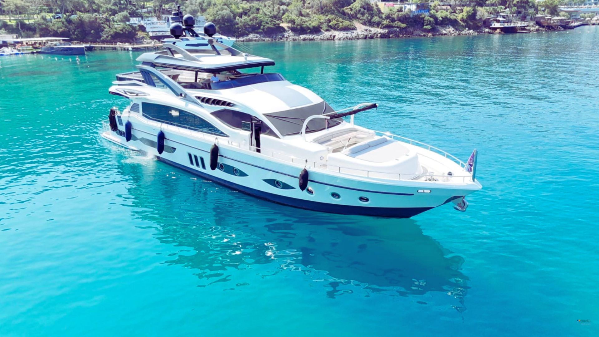 Bodrum yacht rental with swimming and lunch